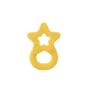 Dentistar Teether "Star", kousátko „Hvězda“ od 3 měsíců, žluté obraz