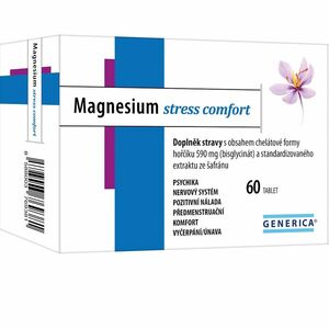 GENERICA Magnesium stress comfort 60 tablet obraz