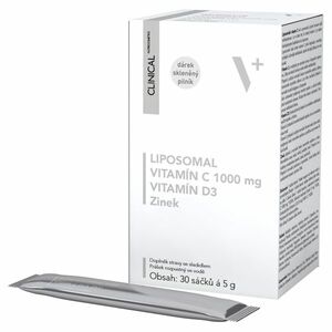 CLINICAL Liposomal vitamín C + D3 + zinek 30 sáčků obraz