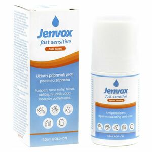 JENVOX Fast Sensitive Roll-on Proti pocení a zápachu 50 ml obraz