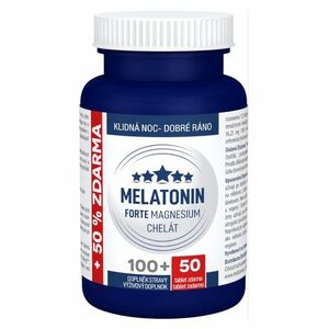 CLINICAL Melatonin forte magnesium chelát 100 + 50 tablet ZDARMA obraz