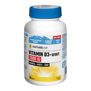 NATUREVIA Vitamin D3-Efekt 2000I.U. 90 tablet obraz