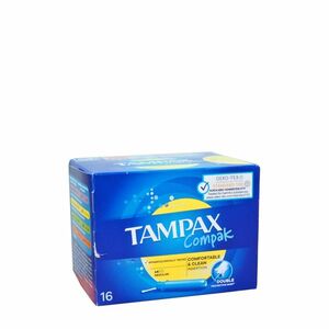 TAMPAX Compak Tampony s aplikátorem Regular 16 ks obraz