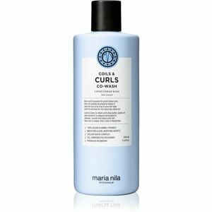 Maria Nila Coils & Curls Co-Wash šampon a kondicionér pro vlnité a kudrnaté vlasy 350 ml obraz