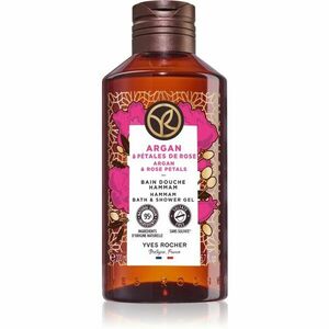 Yves Rocher Bain de Nature sprchový a koupelový gel Argan & Rose Petals 200 ml obraz