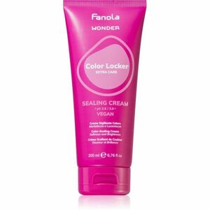 Fanola Wonder Color Locker Extra Care Sealing Cream vyhlazující krém na vlasy pro barvené vlasy 200 ml obraz