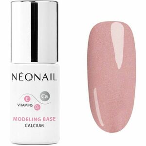 NEONAIL Modeling Base Calcium podkladový lak pro gelové nehty s vápníkem odstín Pink Quartz 7, 2 ml obraz