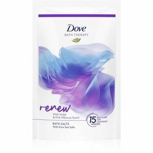 Dove Bath Therapy Renew sůl do koupele Wild Violet & Pink Hibiscus 400 g obraz