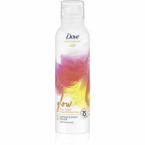 Dove Bath Therapy Glow sprchová pěna Blood Orange & Rhubarb 200 ml obraz