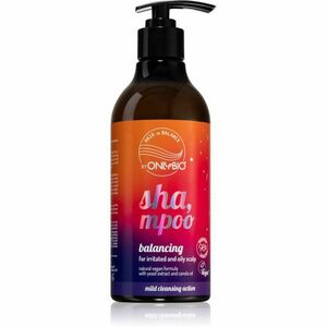 OnlyBio Hair in Balance šampon pro mastné vlasy pro citlivou pokožku hlavy 400 ml obraz