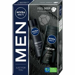 NIVEA MEN Deep dárková sada (na tělo) pro muže obraz