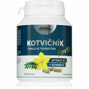 Adiel Kotvičník + vitamin E forte bylinné kapsle na podporu hormonální rovnováhy 90 cps obraz