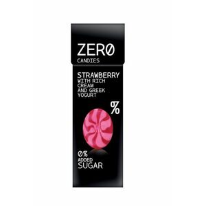 ZERO Strawberry-Yoghurt candies 0% bonbony 32 g obraz