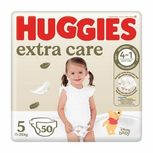 Huggies Extra Care 5 11–25 kg dětské pleny 50 ks obraz