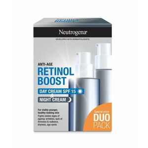 Neutrogena Retinol Boost DuoPack denní + noční krém 2x50 ml obraz