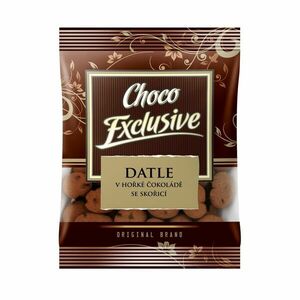POEX Choco Exclusive Datle v hořké čokoládě se skořicí 150 g obraz