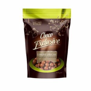 POEX Choco Exclusive Lískové ořechy v mléčné čokoládě 175 g obraz