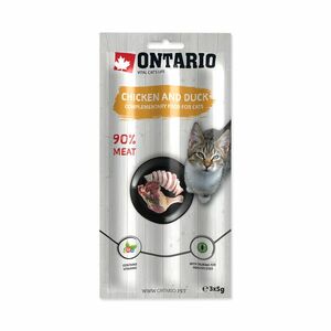 Ontario Tyčinky Kuřecí a kachní 3x5 g obraz
