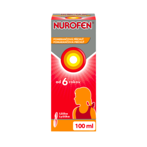 Nurofen pro děti 4% 40mg/ml Pomeranč 100 ml obraz
