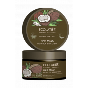 Maska na vlasy Kokos - vyživuje a regeneruje vlasy - EcoLatier Organic - 250ml obraz