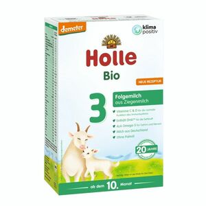 Holle BIO - dětská mléčná výživa z kozího mléka 3 od 10. měsíce 400 g obraz