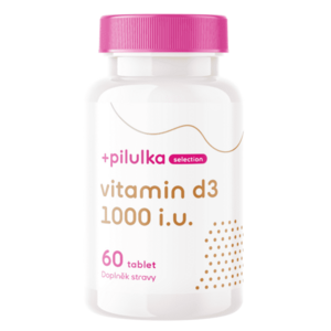 Pilulka Selection Vitamín D3 1000 I.U. 60 tablet obraz