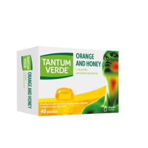Tantum Verde Orange and Honey 3mg 40 pastilek obraz