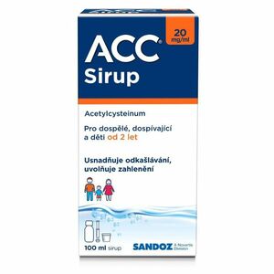 ACC Sirup 20 mg/ml 100 ml obraz