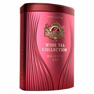 BASILUR Wine tea majestic red černý čaj 75 g obraz
