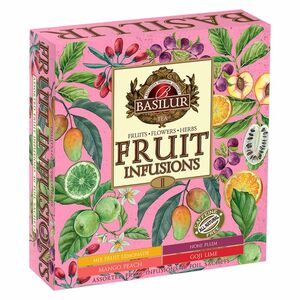 BASILUR Fruit infusions assorted III ovocné čaje 40 gastro sáčků obraz