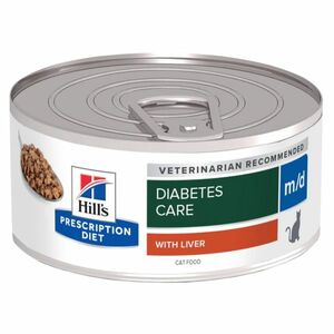 HILL'S Prescription diet m/d konzerva pro kočky 156 g obraz