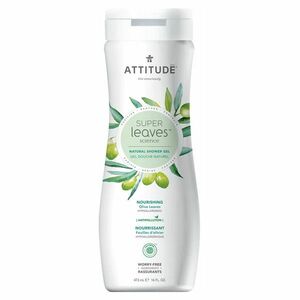 ATTITUDE Super leaves s detoxikačním účinkem olivové listy přírodní tělové mýdlo 473 ml obraz