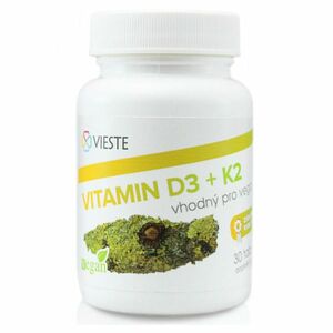 VIESTE Vitamin D3 + K2 30 tobolek obraz