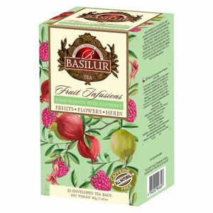 BASILUR Fruit pomegranate with raspberry ovocný čaj 20 sáčků obraz
