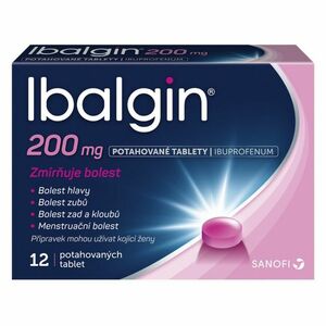 IBALGIN 200 mg 12 tablet obraz