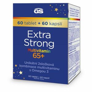 GS Extra strong multivitamin 65+ 60 tablet + 60 kapslí obraz