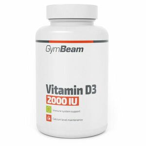 GYMBEAM Vitamín D3 2000 IU 60 tablet obraz