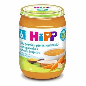 HIPP Bio polévka kuřecí s pšeničnou krupicí 190 g obraz