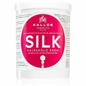 Kallos Silk maska pro suché a zcitlivělé vlasy 1000 ml obraz