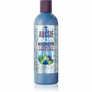 Aussie Brunette Blue Shampoo hydratační šampon pro tmavé vlasy 290 ml obraz