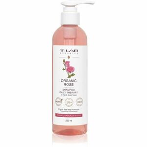 T-LAB Organics Organic Rose Daily Therapy Shampoo zklidňující šampon pro všechny typy vlasů ml obraz
