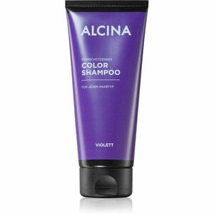 Alcina Color Violett fialový šampon pro přírodní nebo barvené vlasy 200 ml obraz