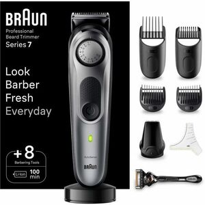 Braun Series 7 BT7420 zastřihovač vousů + holičské nástroje obraz