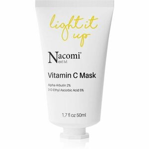 Nacomi Next Level Light It Up rozjasňující maska s vitaminem C 50 ml obraz