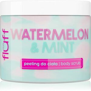 Fluff Watermelon & Mint tělový peeling 160 ml obraz