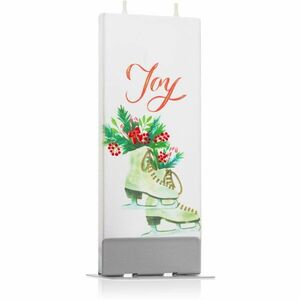 Flatyz Holiday Christmas Skate Joy dekorativní svíčka 6x15 cm obraz