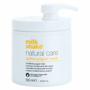Milk Shake Natural Care Active Yogurt aktivní jogurtová maska na vlasy 500 ml obraz