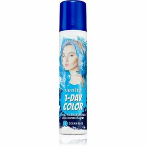 Venita 1-Day Color barevný sprej na vlasy odstín No. 2 - Ocean Blue 50 ml obraz