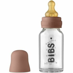 BIBS Baby Glass Bottle 110 ml kojenecká láhev Woodchuck 110 ml obraz