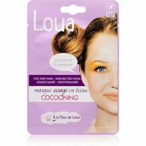 Loua Cocooning Face Mask antistresová plátýnková maska 23 ml obraz